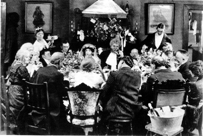  The wedding banquet in Von Stroheim’s “Greed”. (The Banquet at the World’s End?)