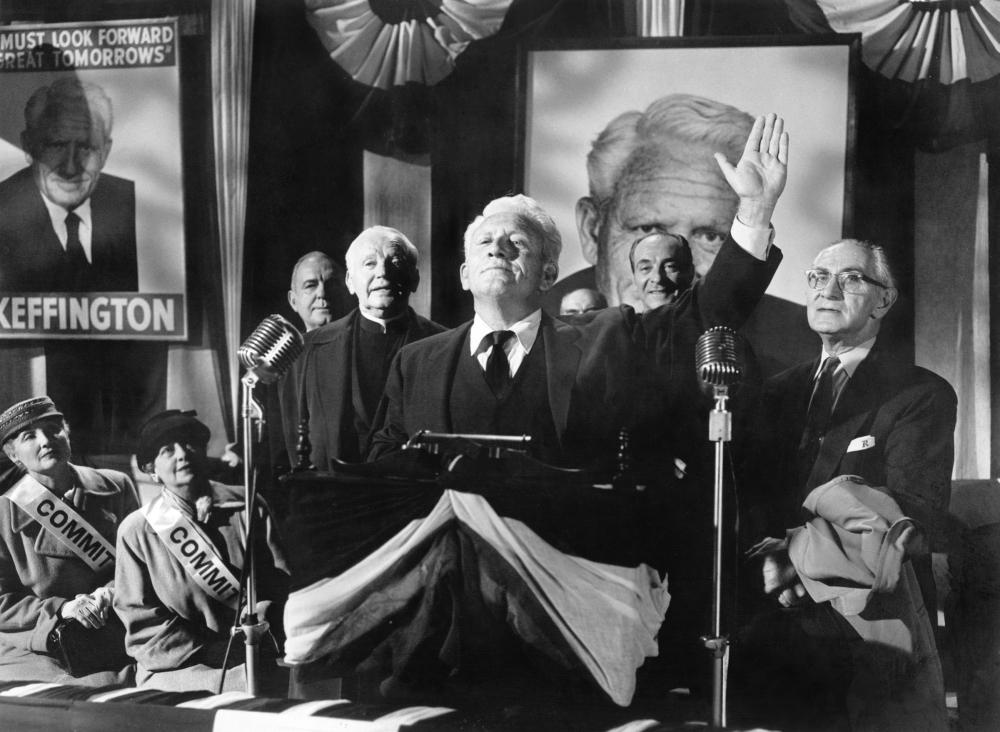 LAST HURRAH, Pat O'Brien, Spencer Tracy, Ricardo Cortez, 1958, politician