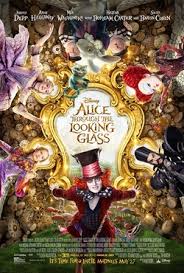 alice through the looking glass poster