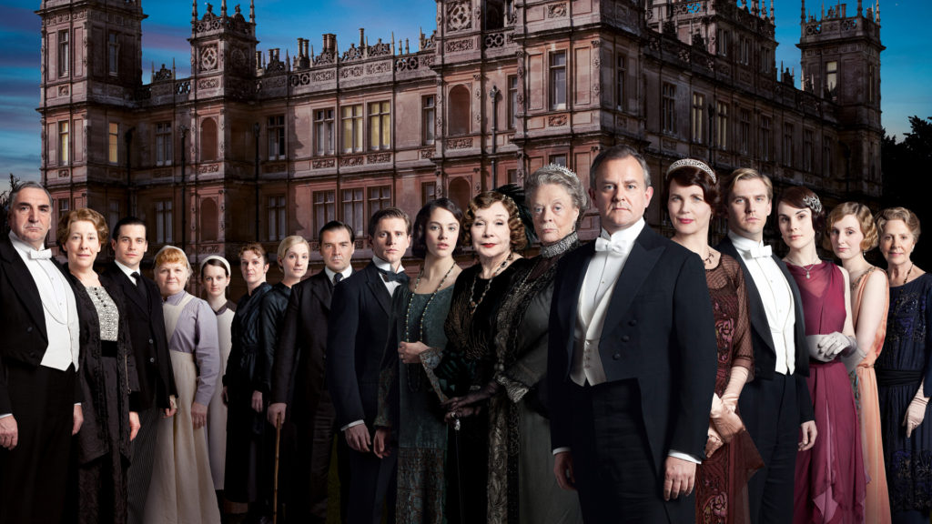 Third season cast of “Downton Abbey”