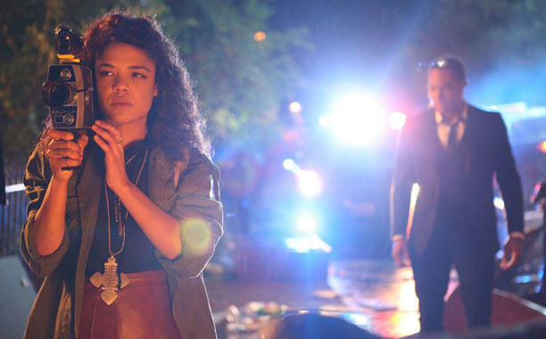 Tessa Thompson stars in DEAR WHITE PEOPLE, a film full of film students.