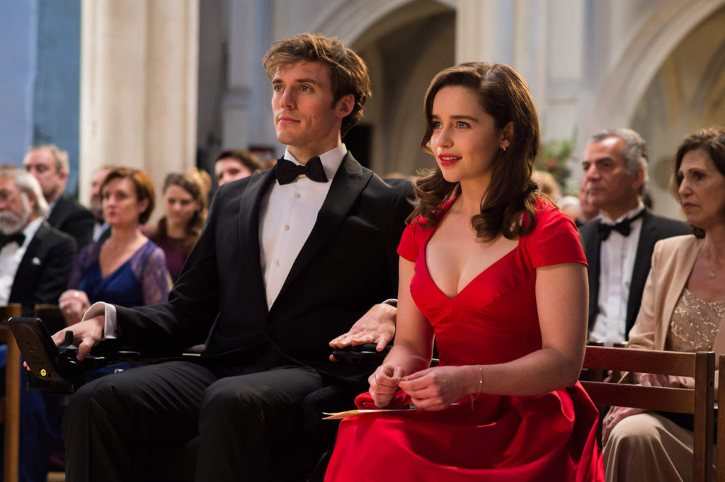 Sam Claflin and Emilia Clarke attend a concert in Me Before You