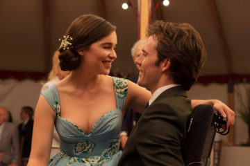 Emilia Clarke and Sam Claflin dancing at a wedding in Me Before You