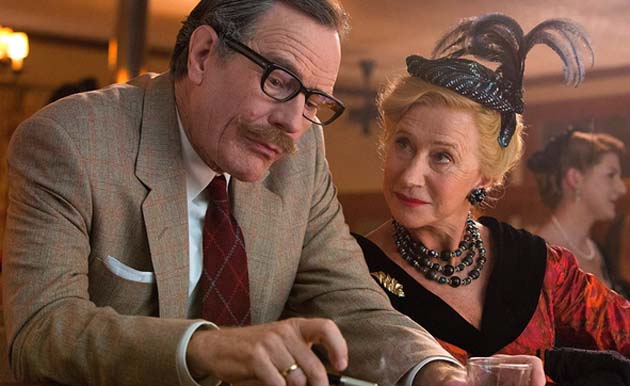 Brian Cranston and Helen Mirren in TRUMBO.