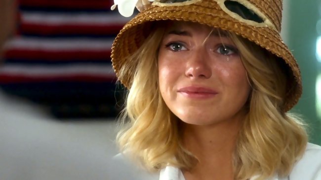 Emma Stone in ALOHA.