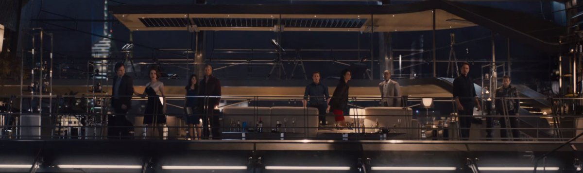 Dark and visually cluttered, the cast of AGE OF ULTRON reacts to yet more trouble.