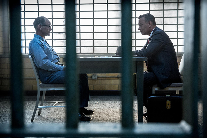 Mark Rylance, Tom Hanks, and symbolism in BRIDGE OF SPIES.