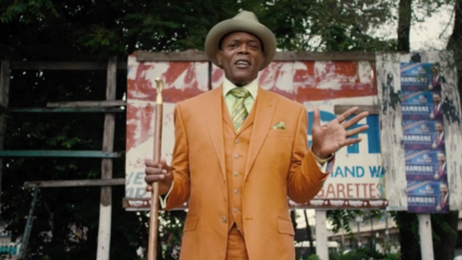 Samuel L. Jackson, telling it like it is, in CHI-RAQ.