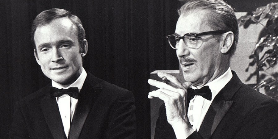 Dick Cavett and frequent interviewee Groucho Marx