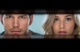 Chris Pratt and Jennifer Lawrence star in Columbia Pictures' PASSENGERS.