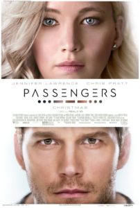 Passengers (2016) Poster Starring Jennifer Lawrence and Chris Pratt