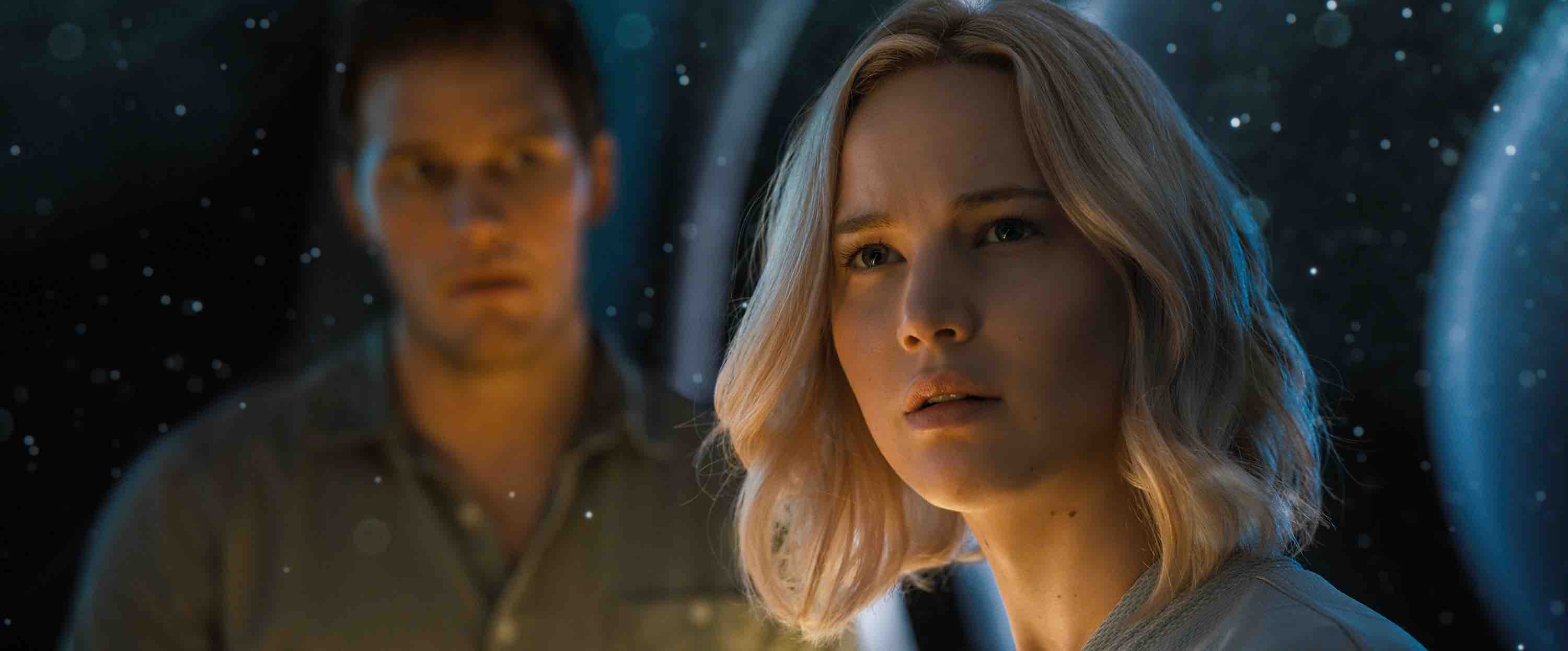 Chris Pratt and Jennifer Lawrence star in Columbia Pictures' PASSENGERS.