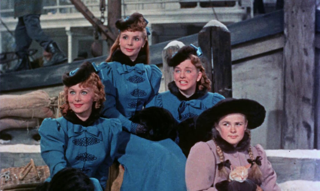 Rhonda Fleming, Teresa Brewer, Cynthia Bell, and Kay Bell in Those Redheads From Seattle (1953)