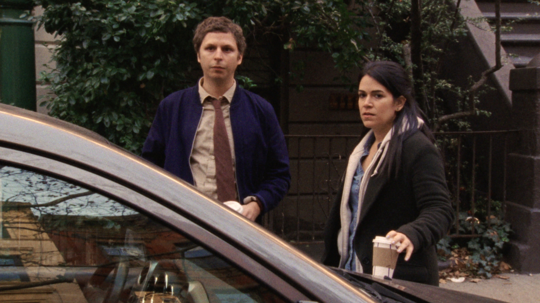 Michael Cera and Abbi Jacobson in Person to Person (2017)