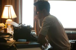 Nicholas Hoult as J.D. Salinger in REBEL IN THE RYE (2017)