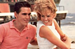 Matt Dillon and Janet Jones in The Flamingo Kid (1984)