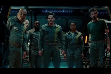 John Ortiz, Ziyi Zhang, David Oyelowo, Daniel Brühl, Gugu Mbatha-Raw, and Chris O'Dowd in THE CLOVERFIELD PARADOX (2018)