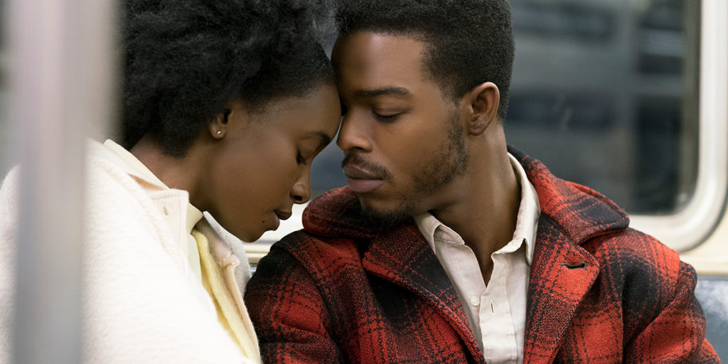 KiKi Layne and Stephan James in IF BEALE STREET COULD TALK (2018)