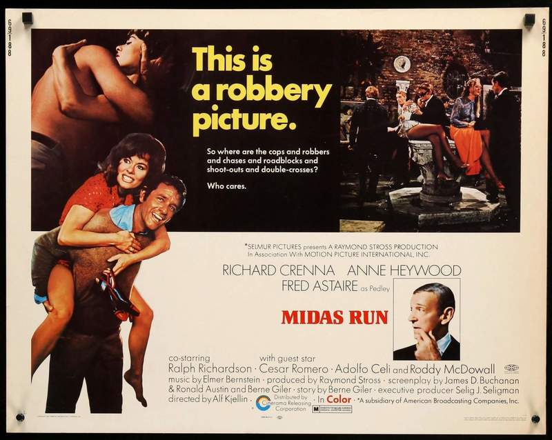 Midas Run (1969) poster