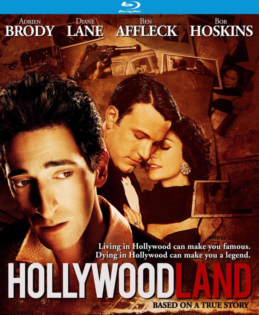 The Blu-ray case for HOLLYWOODLAND (2006)