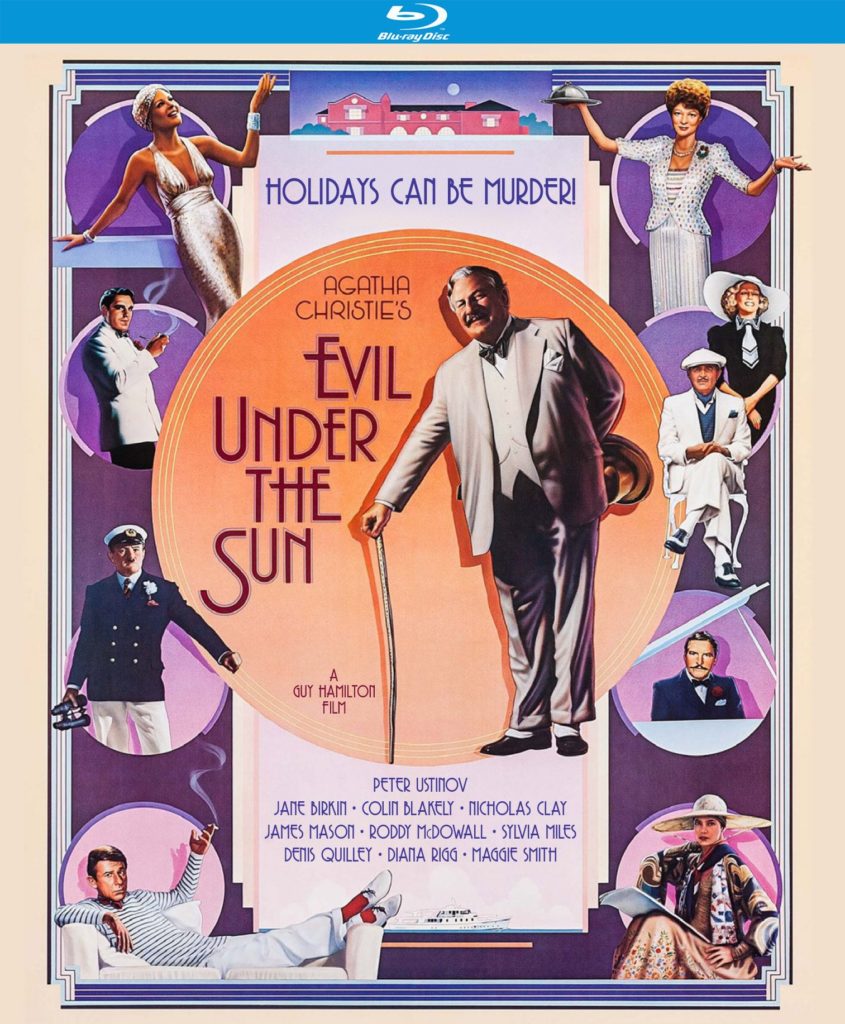 Blu-ray cover for EVIL UNDER THE SUN (1982)