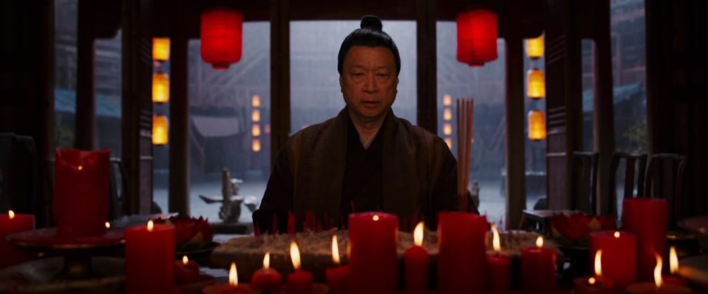 Tzi Ma as Mulan's father in MULAN (2020)