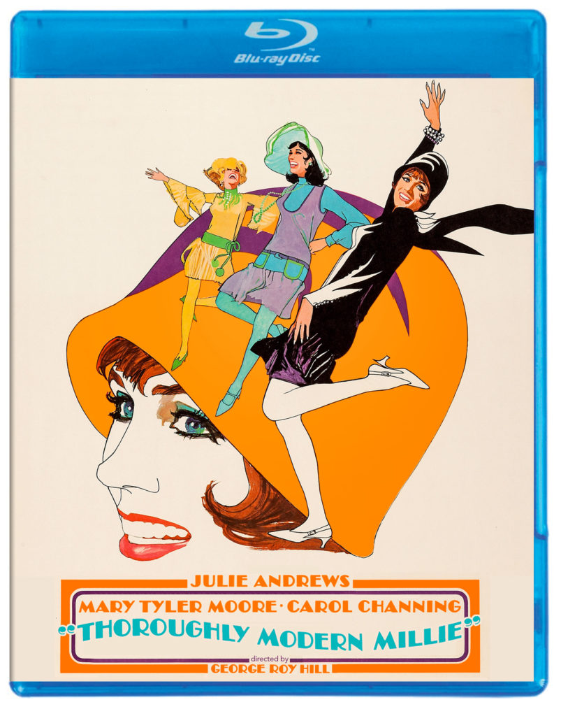 Blu-ray cover for THOROUGHLY MODERN MILLIE (1967)