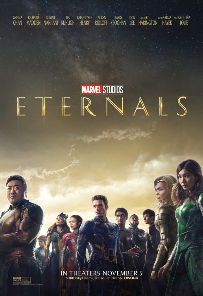 ETERNALS (2021) poster