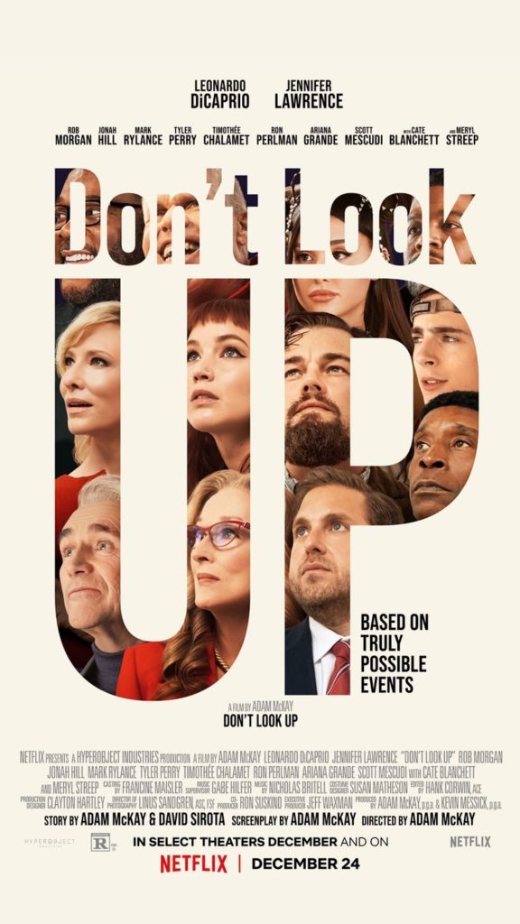 DON'T LOOK UP (2021) poster