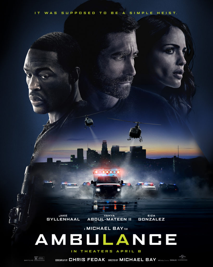 Poster for AMBULANCE (2022)