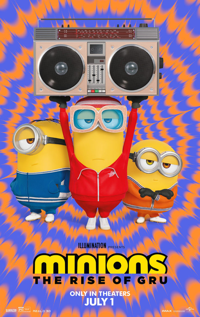 MINIONS: THE RISE OF GRU (2022) poster