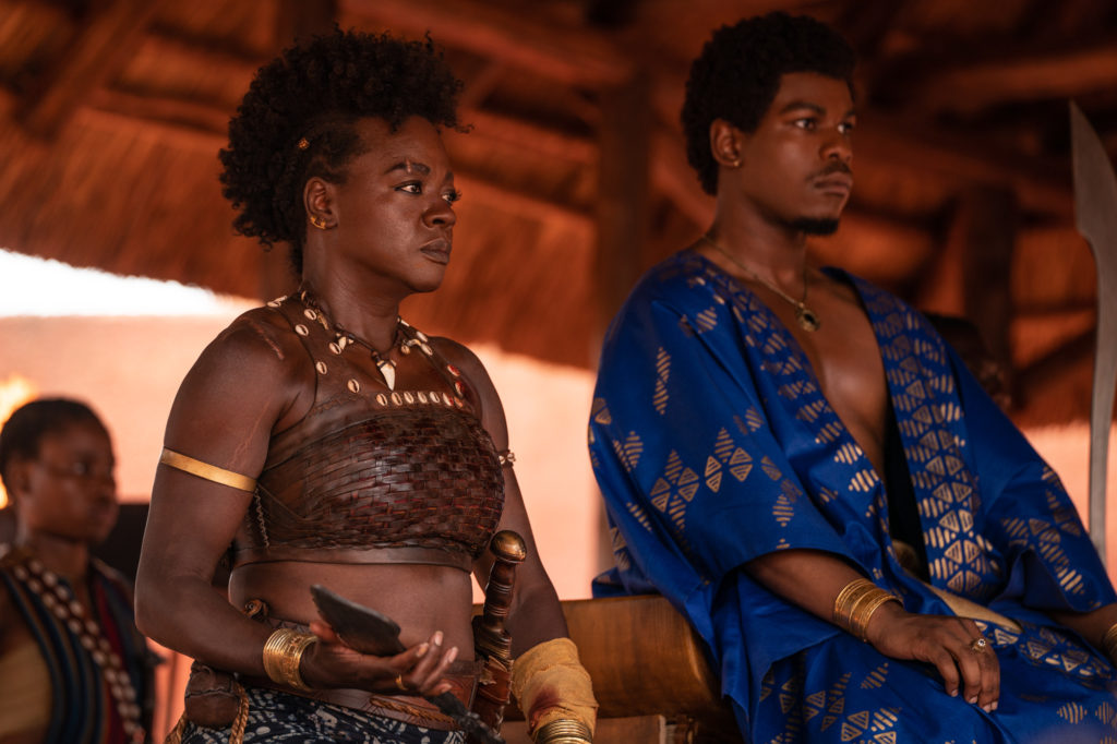 Viola Davis and John Boyega star in THE WOMAN KING (2022)