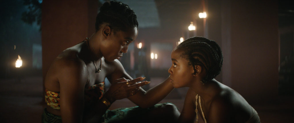 Lashana Lynch and Thuso Mbedu star in THE WOMAN KING (2022)