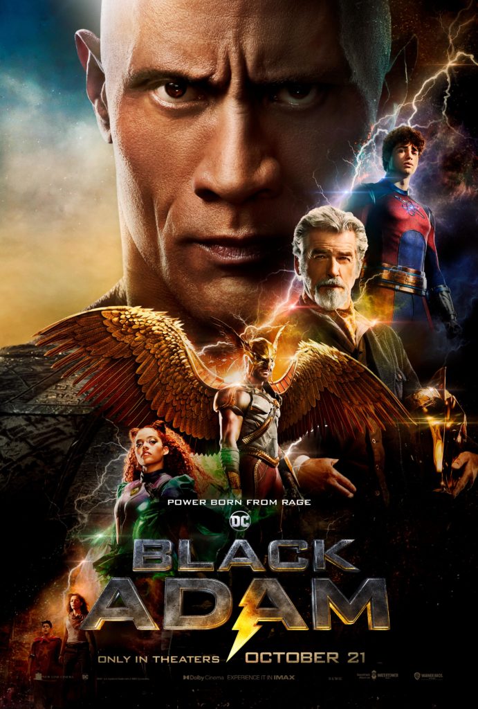 BLACK ADAM (2022) poster