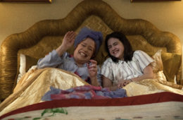Kathy Bates and Abby Ryder Fortson in ARE YOU THERE GOD? IT'S ME, MARGARET. (2023)