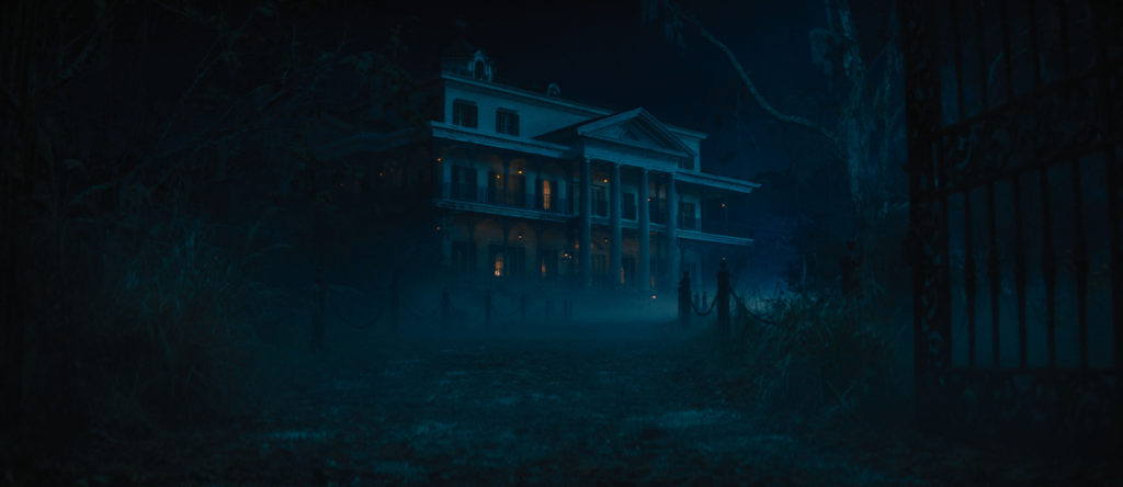 A scene from Disney's live-action HAUNTED MANSION. Photo courtesy of Disney. © 2023 Disney Enterprises, Inc. All Rights Reserved.
