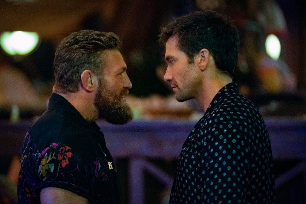 Conor McGregor and Jake Gyllenhaal face off in ROAD HOUSE (2024)