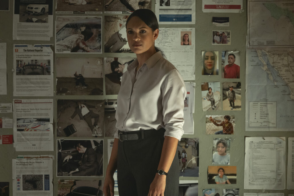 Marybeth Medina (Cynthia Addai-Robinson) in THE ACCOUNTANT 2 Photo Credit: Warrick Page/Amazon MGM Studios © Amazon Content Services LLC