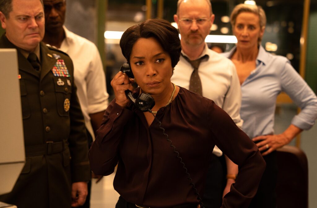 Angela Bassett plays the President of the United States in MISSION: IMPOSSIBLE - THE FINAL RECKONING (2025)