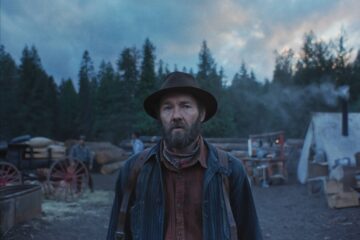 Train Dreams. Joel Edgerton as Robert Grainier in Train Dreams. Cr. BBP Train Dreams. LLC. © 2025.