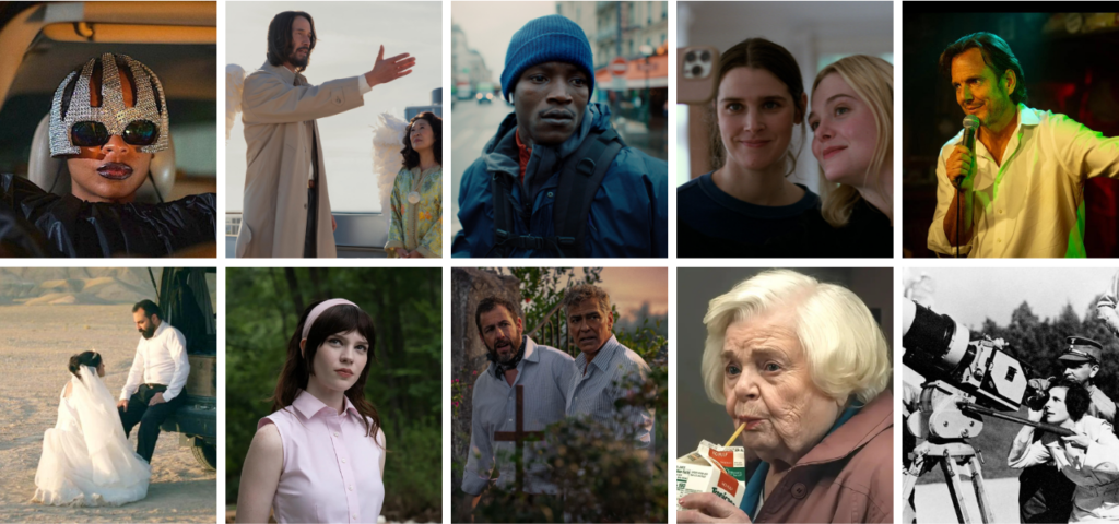 Best of 2025 honorable mentions including ON BECOMING A GUINEA FOWL, IT WAS JUST AN ACCIDENT, GOOD FORTUNE, COMPANION, SOULEYMANE'S STORY, JAY KELLY, SENTIMENTAL VALUE, ELEANOR THE GREAT, IS THIS THING ON?, and RIEFENSTAHL