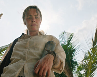 Rachal McAdams as Linda Liddle in 20th Century Studios' SEND HELP. Photo courtesy of 20th Century Studios. © 2025 20th Century Studios. All Rights Reserved.