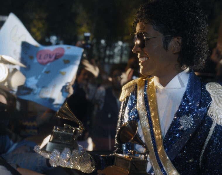 Jaafar Jackson as Michael Jackson in Michael. Photo Credit: Courtesy of Lionsgate