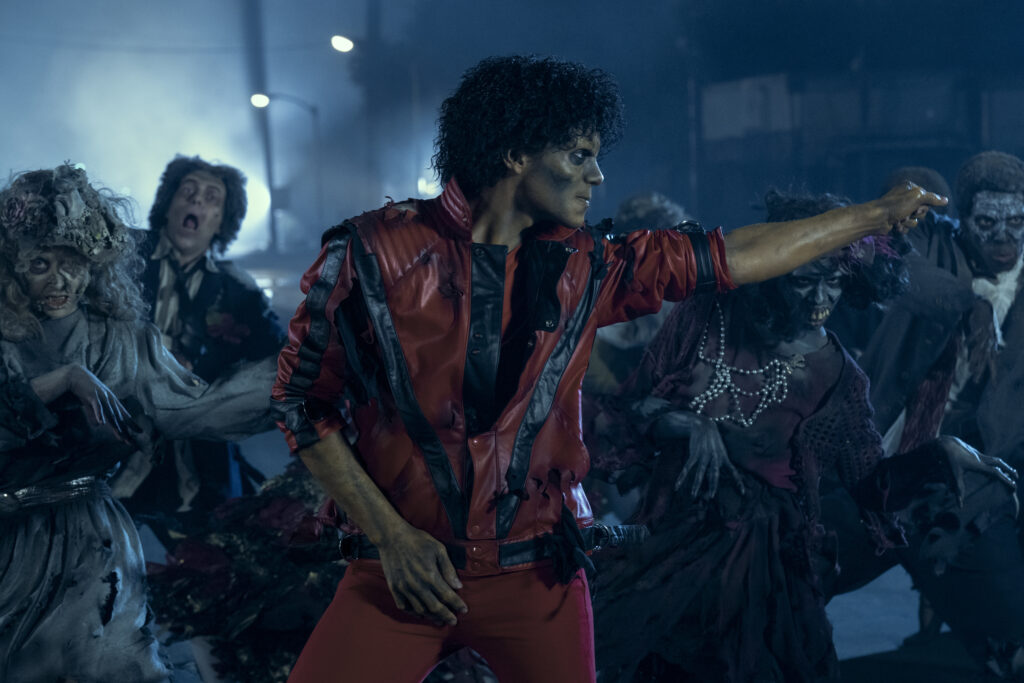 Jaafar Jackson as Michael Jackson in Michael. Photo Credit: Glen Wilson