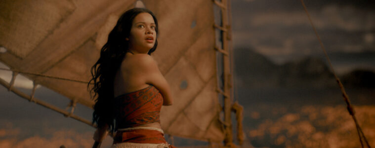 Catherine Laga'aia as Moana in Disney's live-action MOANA. Photo courtesy of Disney. © 2026 Disney Enterprises, Inc. All Rights Reserved.